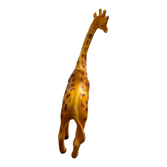 Vintage 60s Marvel Trading Corp Giraffe Figure Blow Mold Hard Plastic Toy Rare - Picture 4 of 5